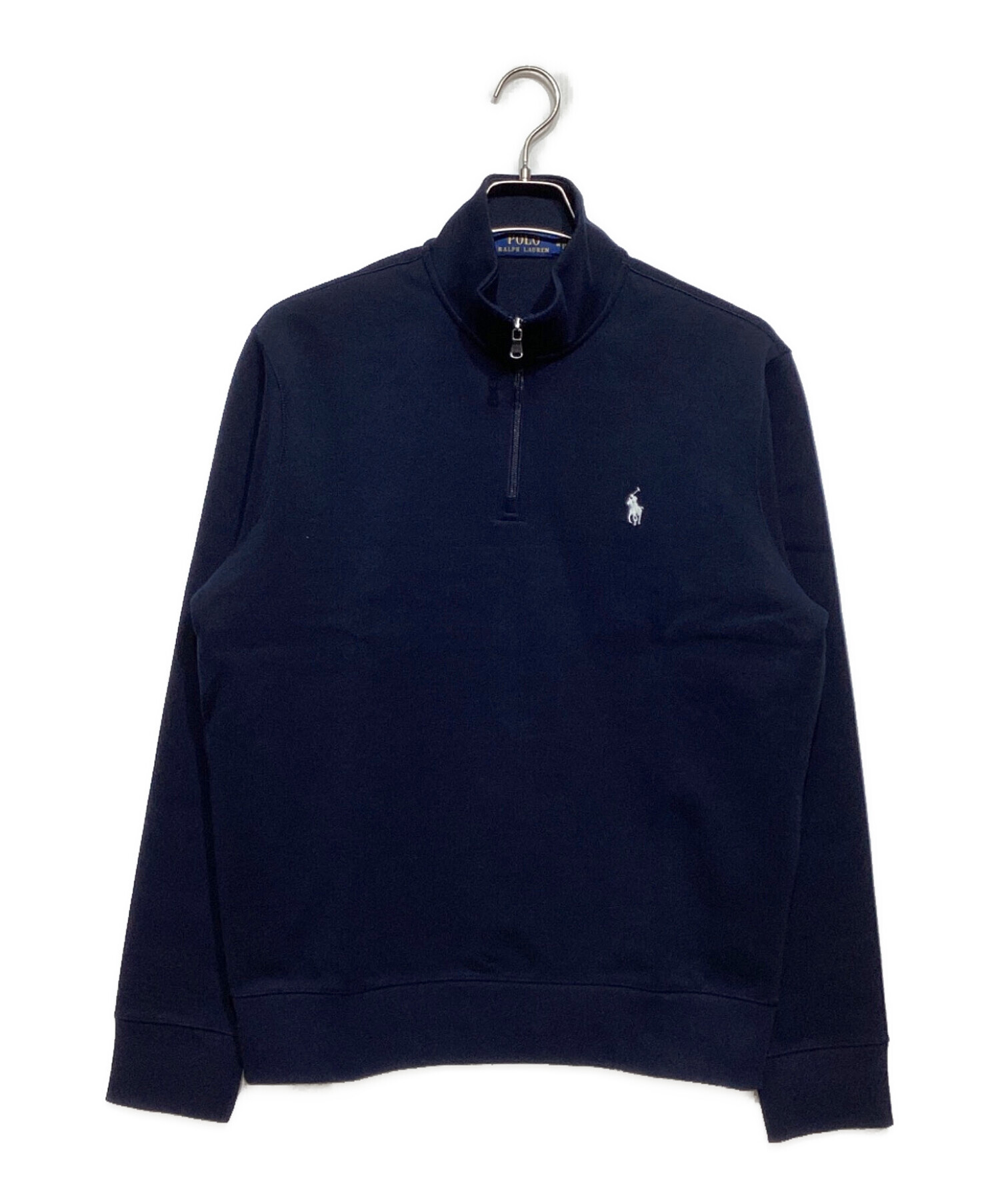 Ralph Lauren ハーフジップ スウェット ネイビー 90年代 Polo ポロ