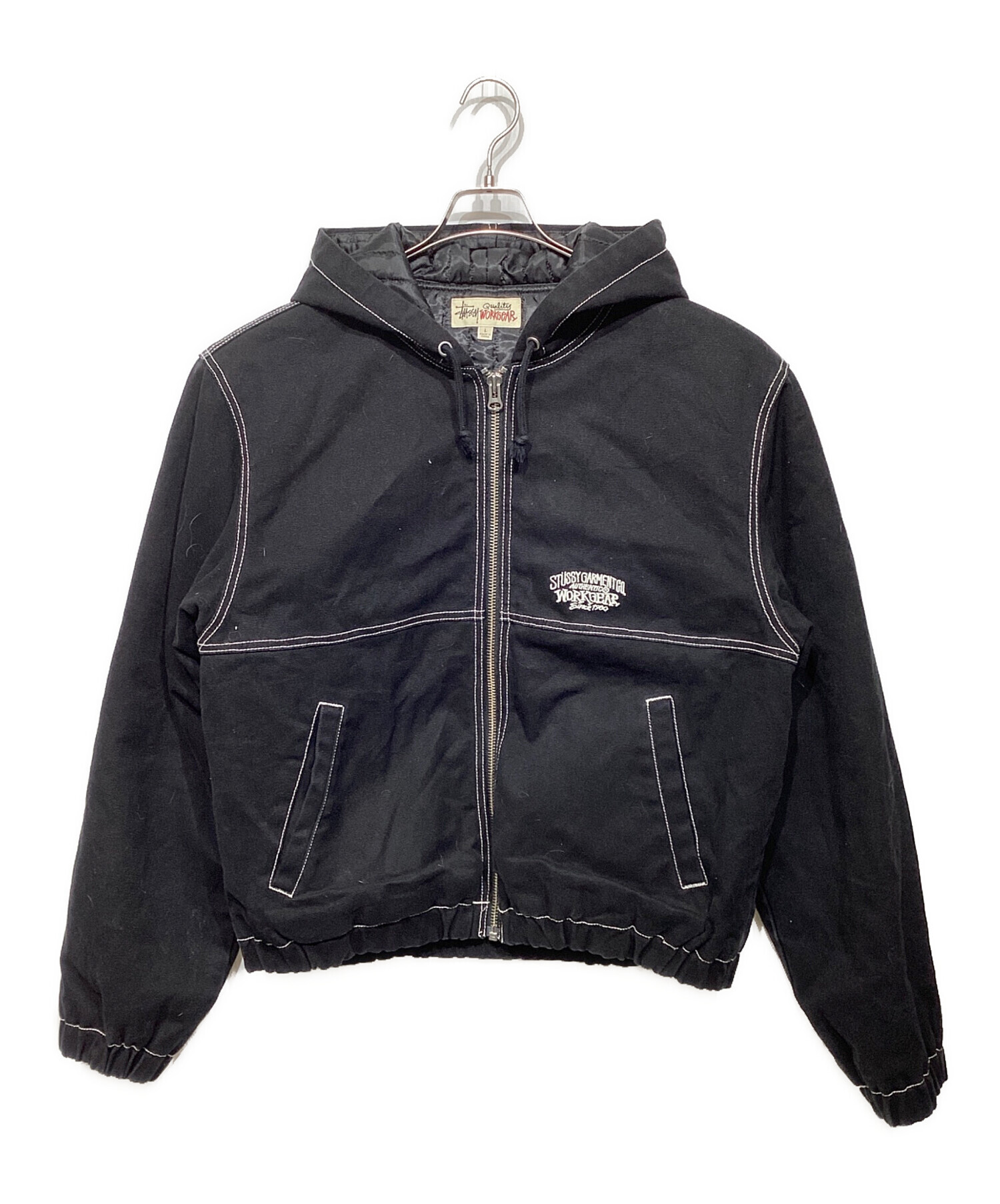 中古・古着通販】stussy (ステューシー) Contrast Stitch Work Jacket