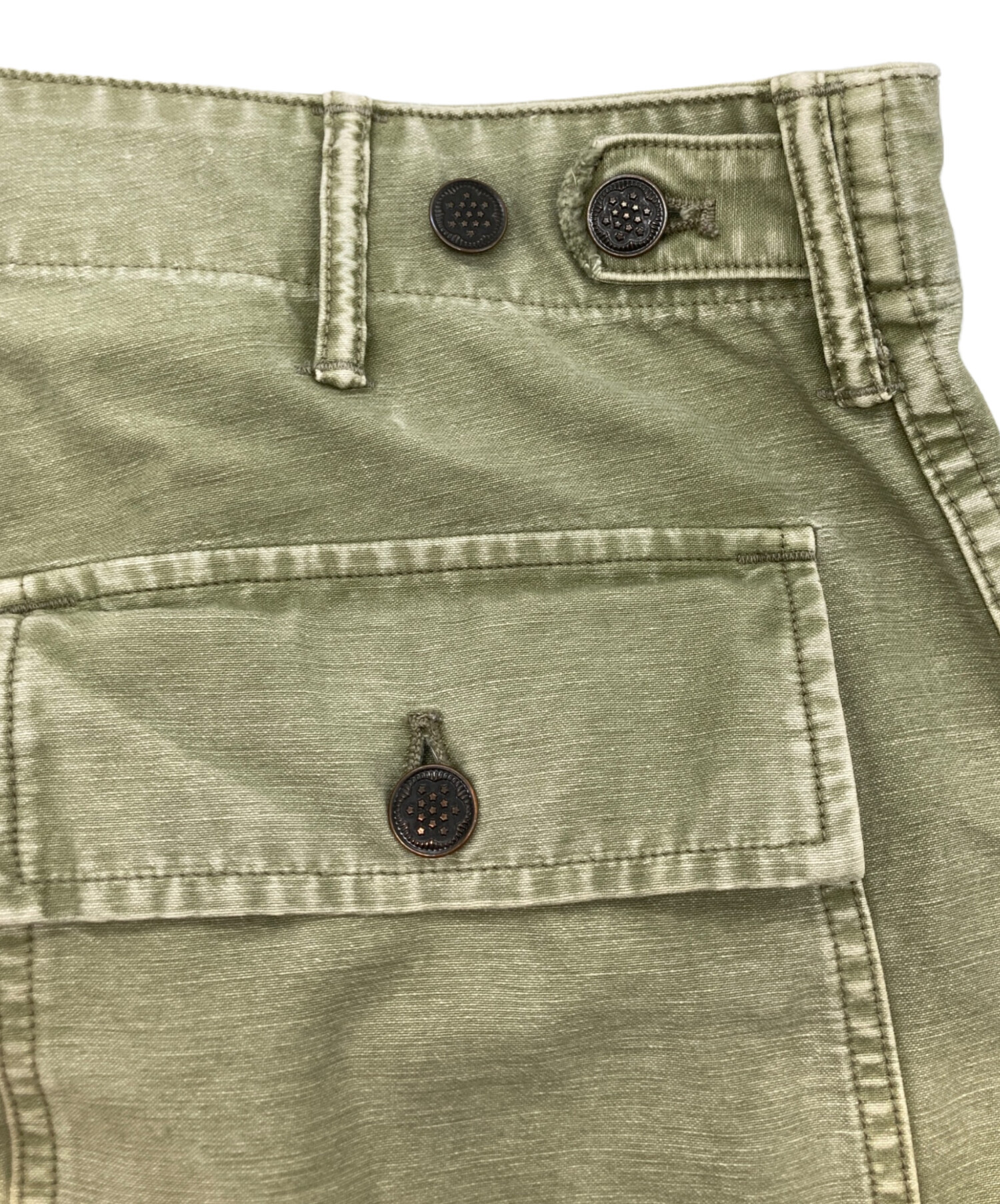中古・古着通販】RRL (ダブルアールエル) ベイカーパンツ グリーン