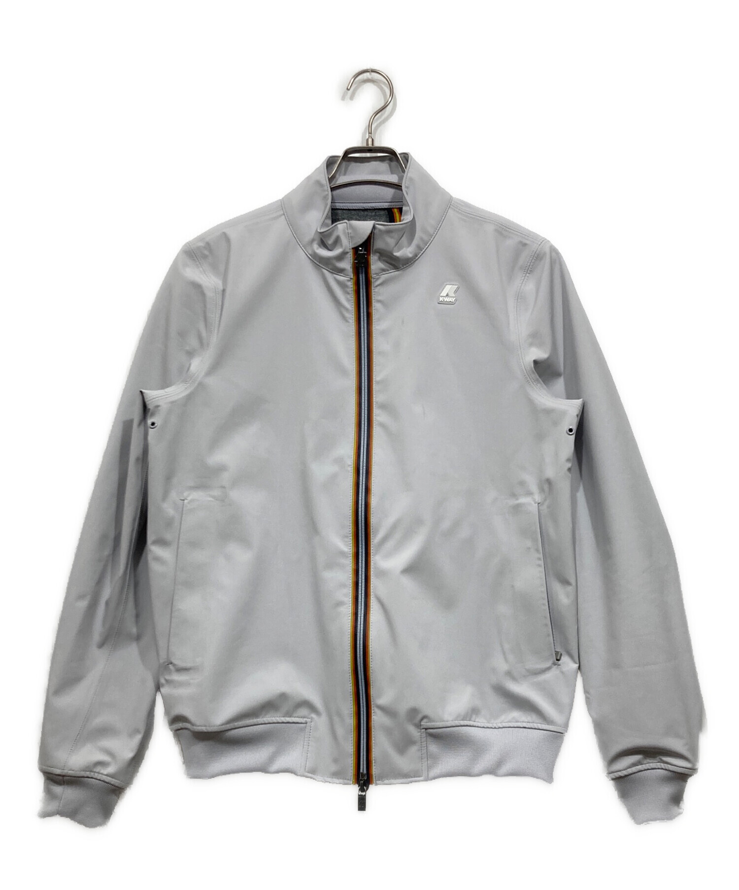 中古・古着通販】K-WAY (ケイウェイ) ナイロンブルゾン グレー サイズ