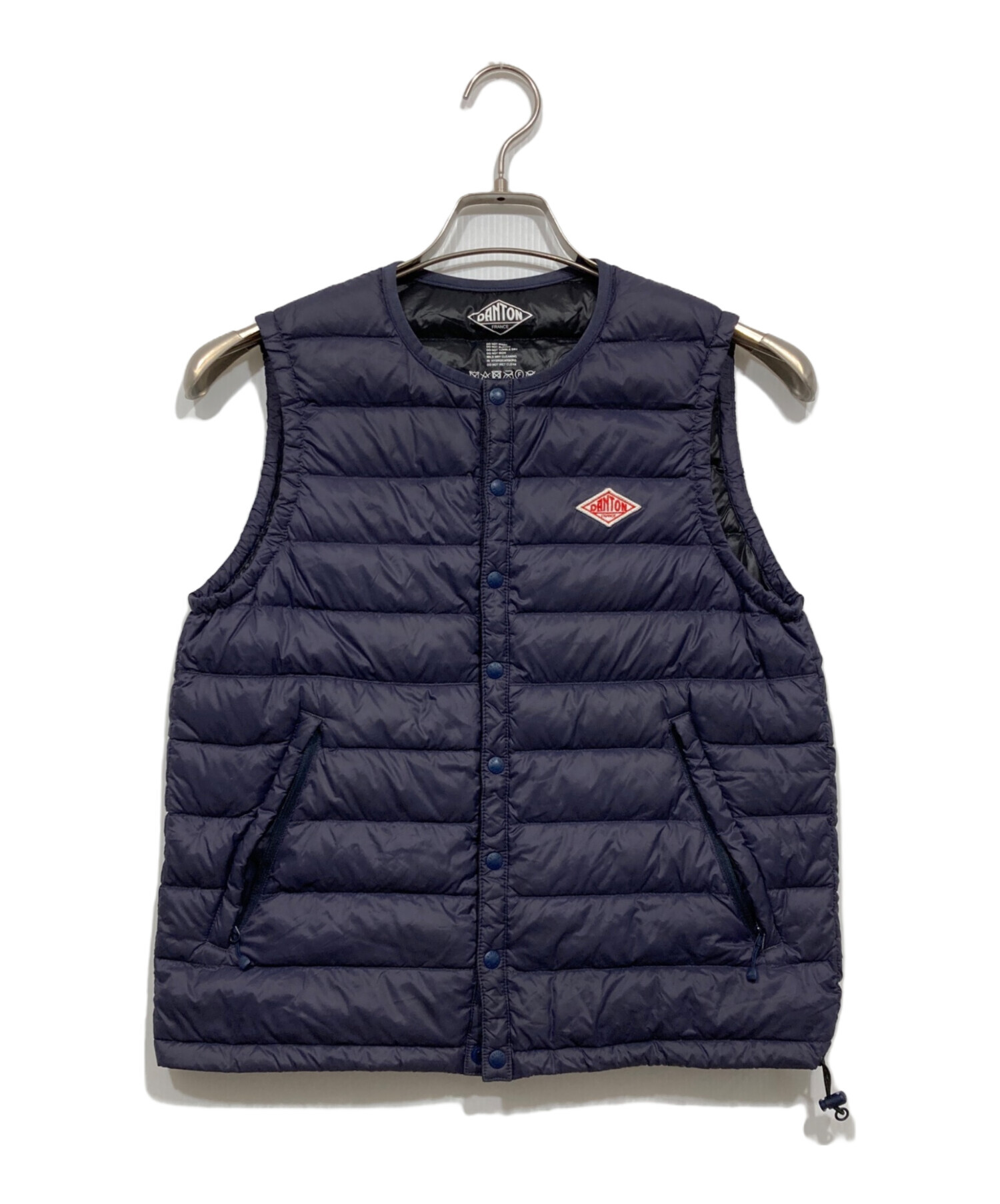 中古・古着通販】DANTON (ダントン) インナーダウンベスト ネイビー