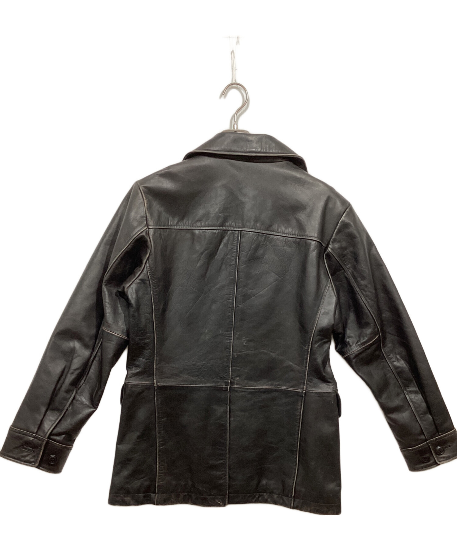 中古・古着通販】OLD GAP (オールドギャップ) カウレザーカーコート