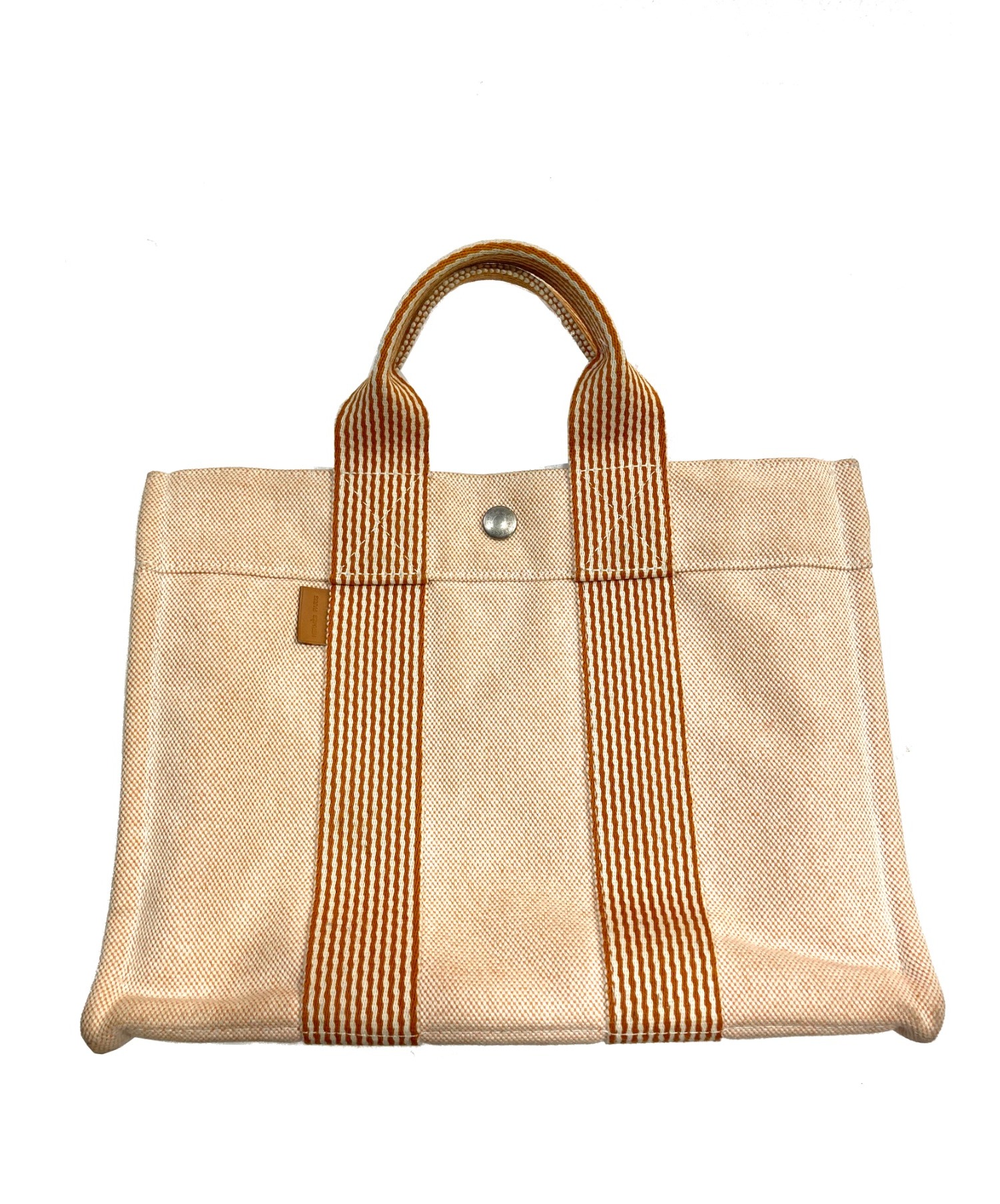 中古・古着通販】HERMES (エルメス) ミニキャンバストートバッグ