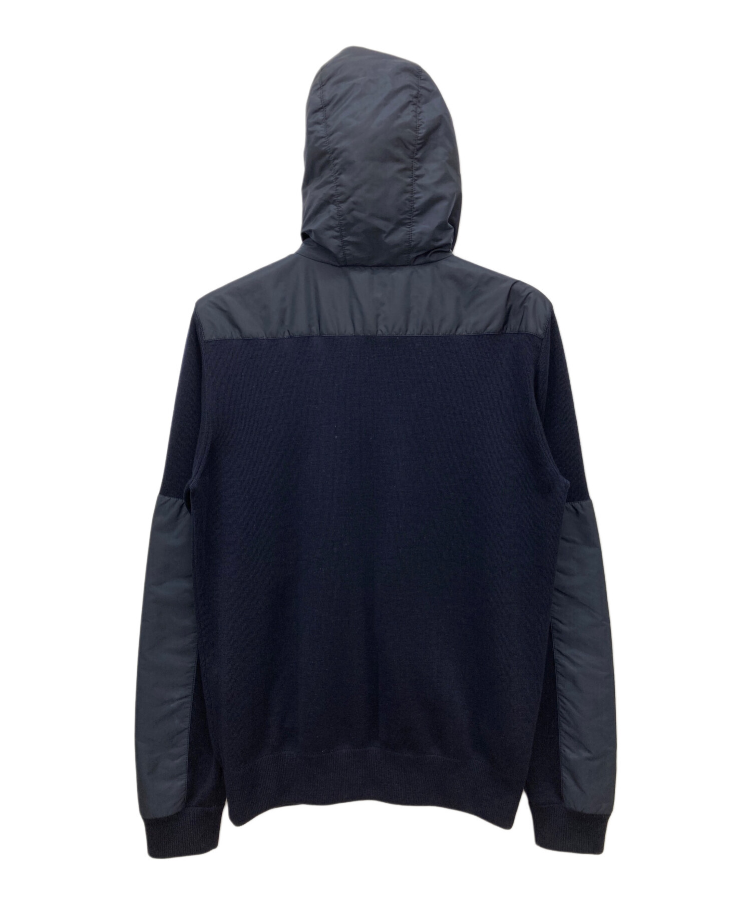 中古・古着通販】PRADA (プラダ) ニット切替ナイロンジャケット