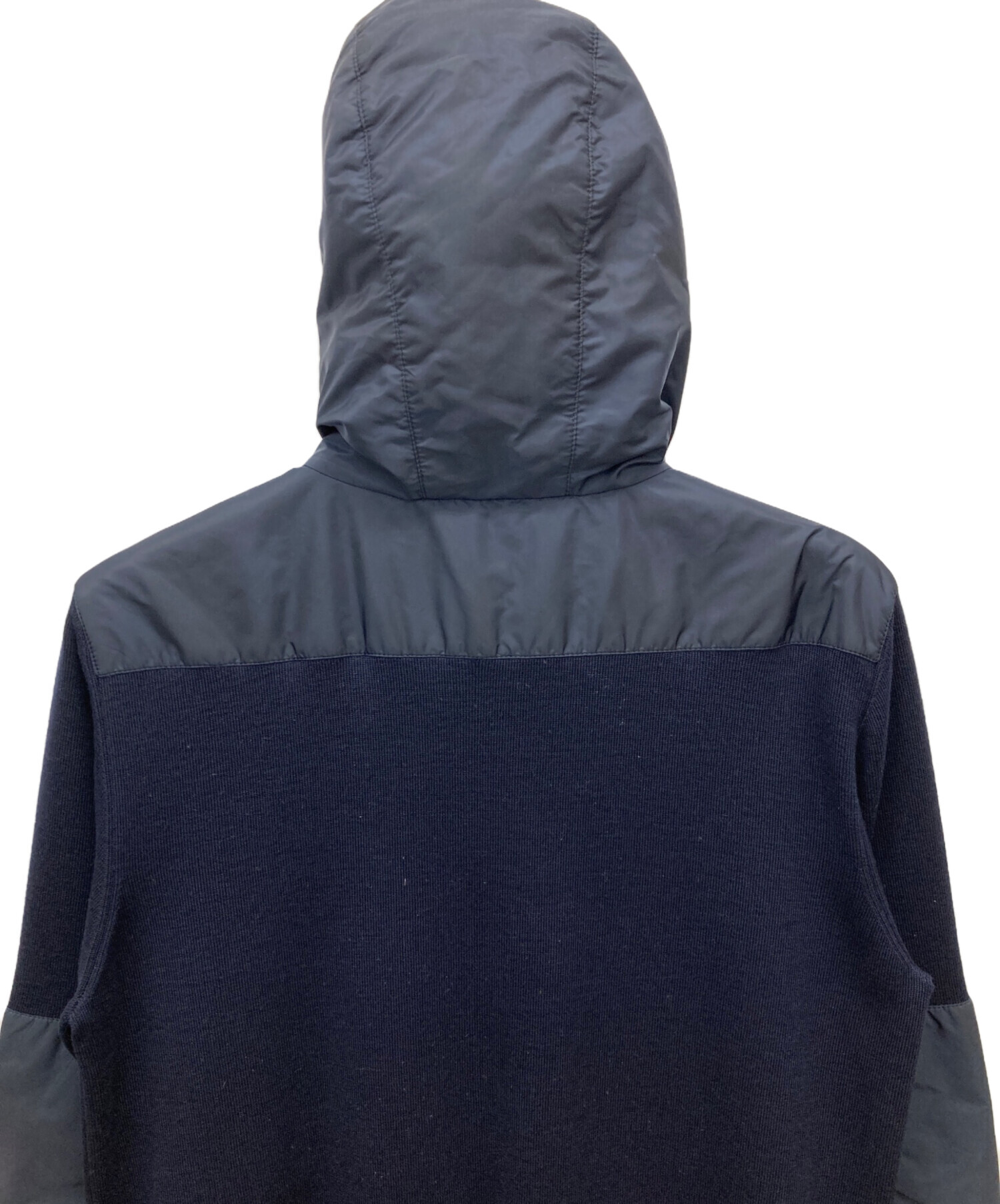 中古・古着通販】PRADA (プラダ) ニット切替ナイロンジャケット