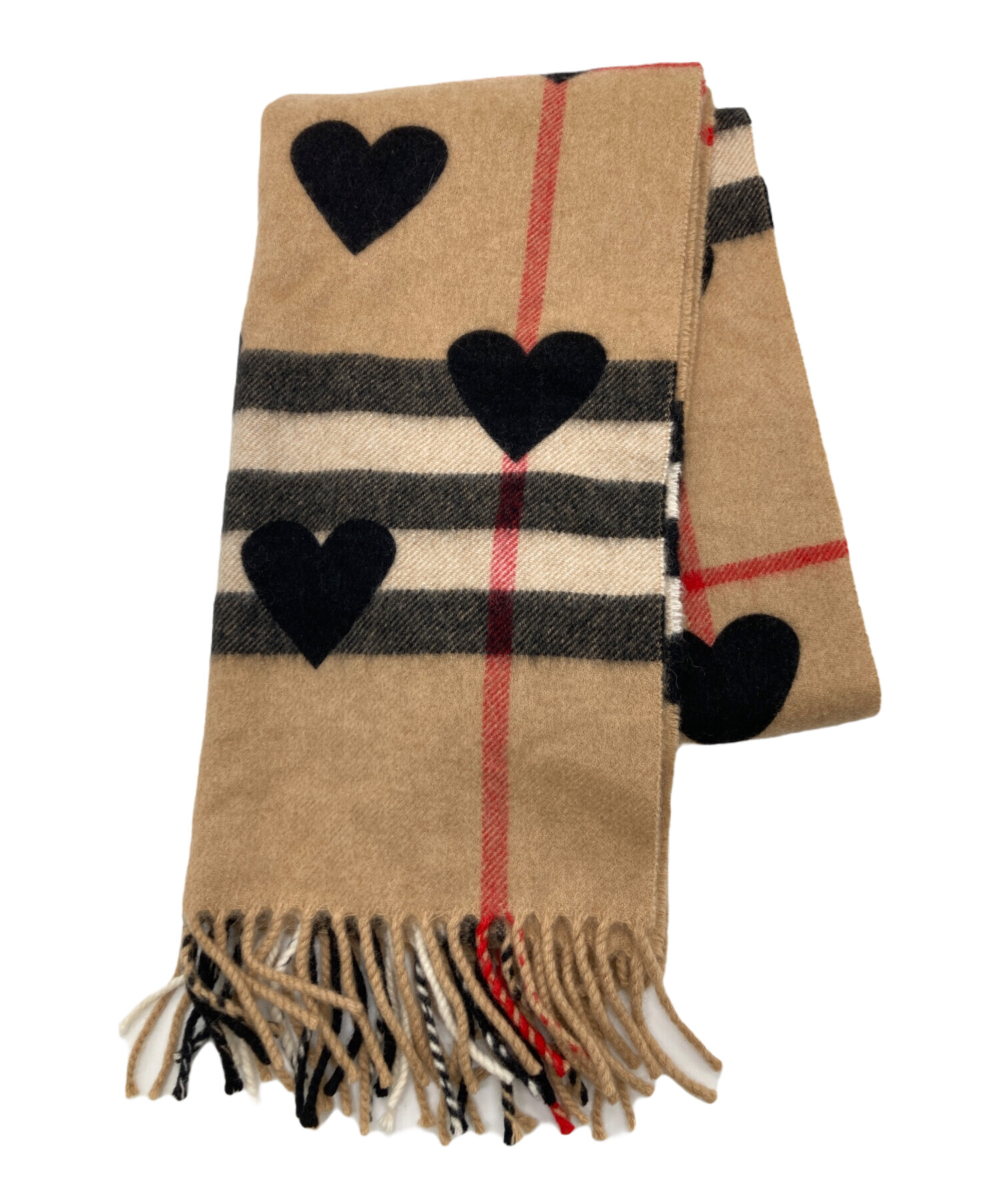 中古Burberry バーバリーロンドン マフラー チェック柄 LONDON