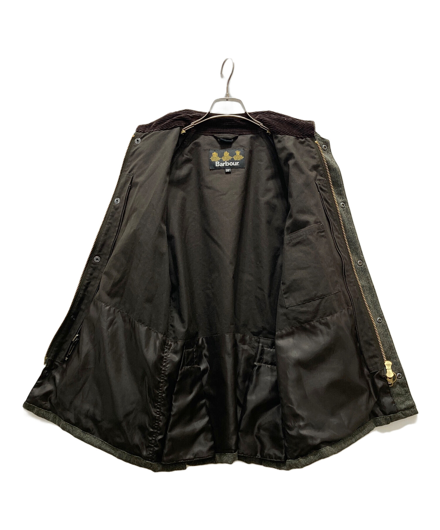 ド*ラ様 Barbour SL BEDALE WOOL JS 38 おまけでライ Barbour Bedale