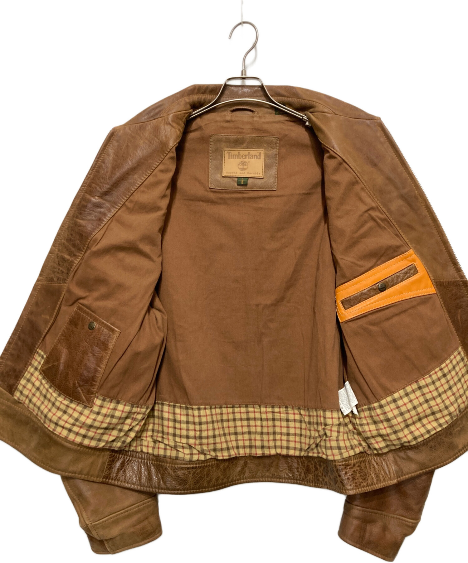 中古・古着通販】Timberland (ティンバーランド) レザージャケット