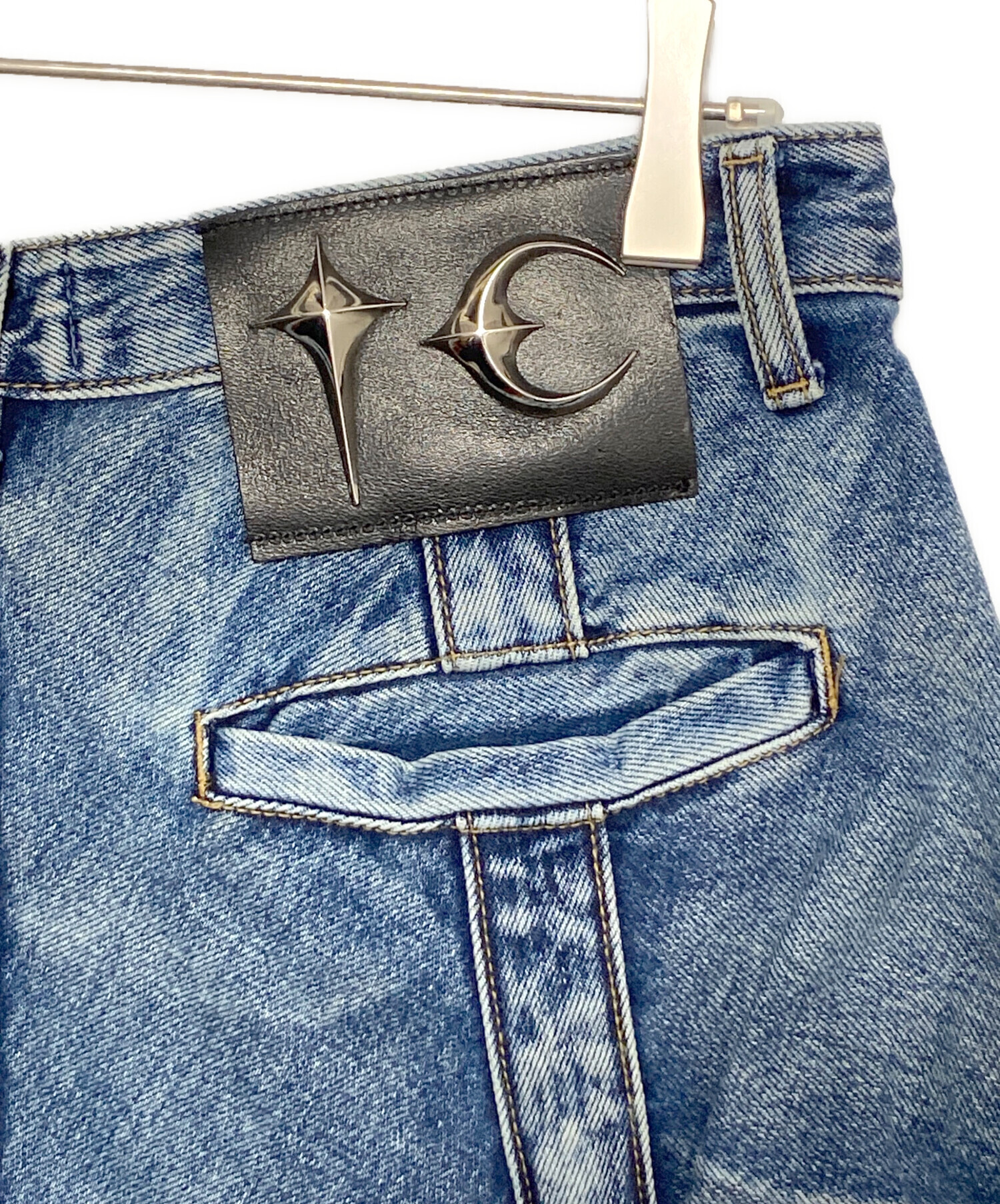 中古・古着通販】THUG CLUB (サグ クラブ) LINE GOB DENIM PANTS