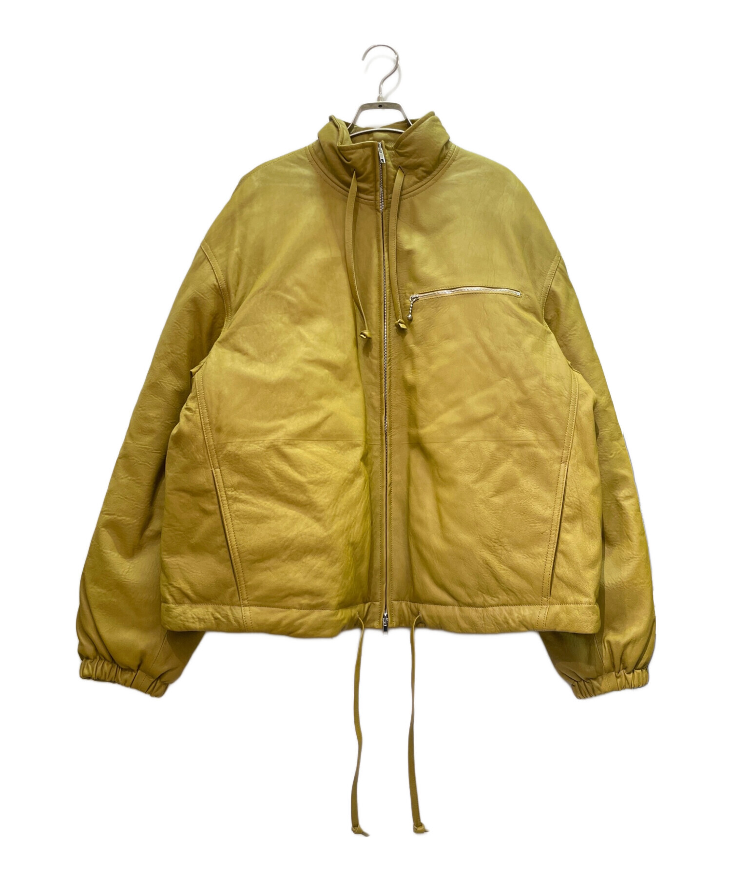 中古・古着通販】BURBERRY (バーバリー) LEATHER DOWN BLOUSON/レザー
