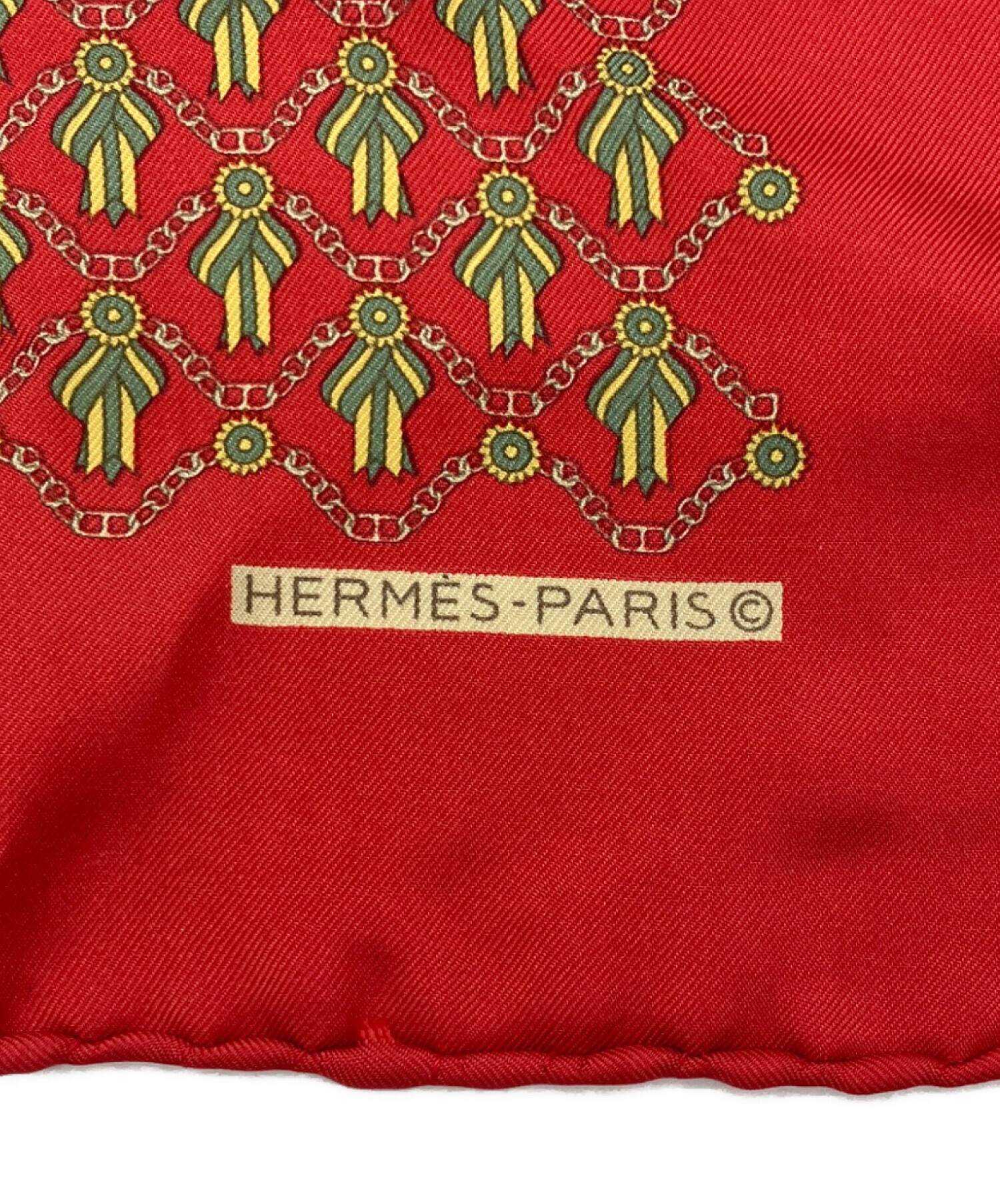 中古・古着通販】HERMES (エルメス) ポケットチーフ プチカレ