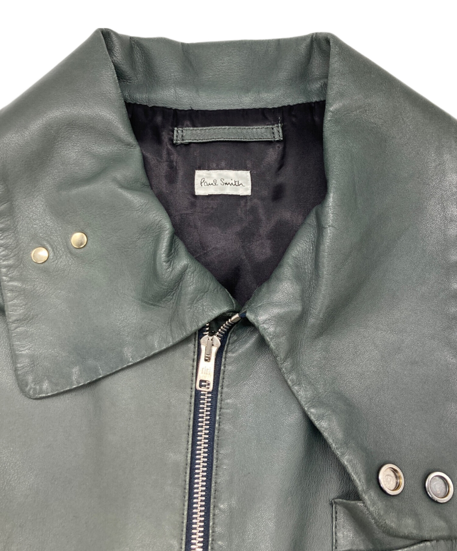 中古・古着通販】PAUL SMITH (ポールスミス) ラムレザージャケット