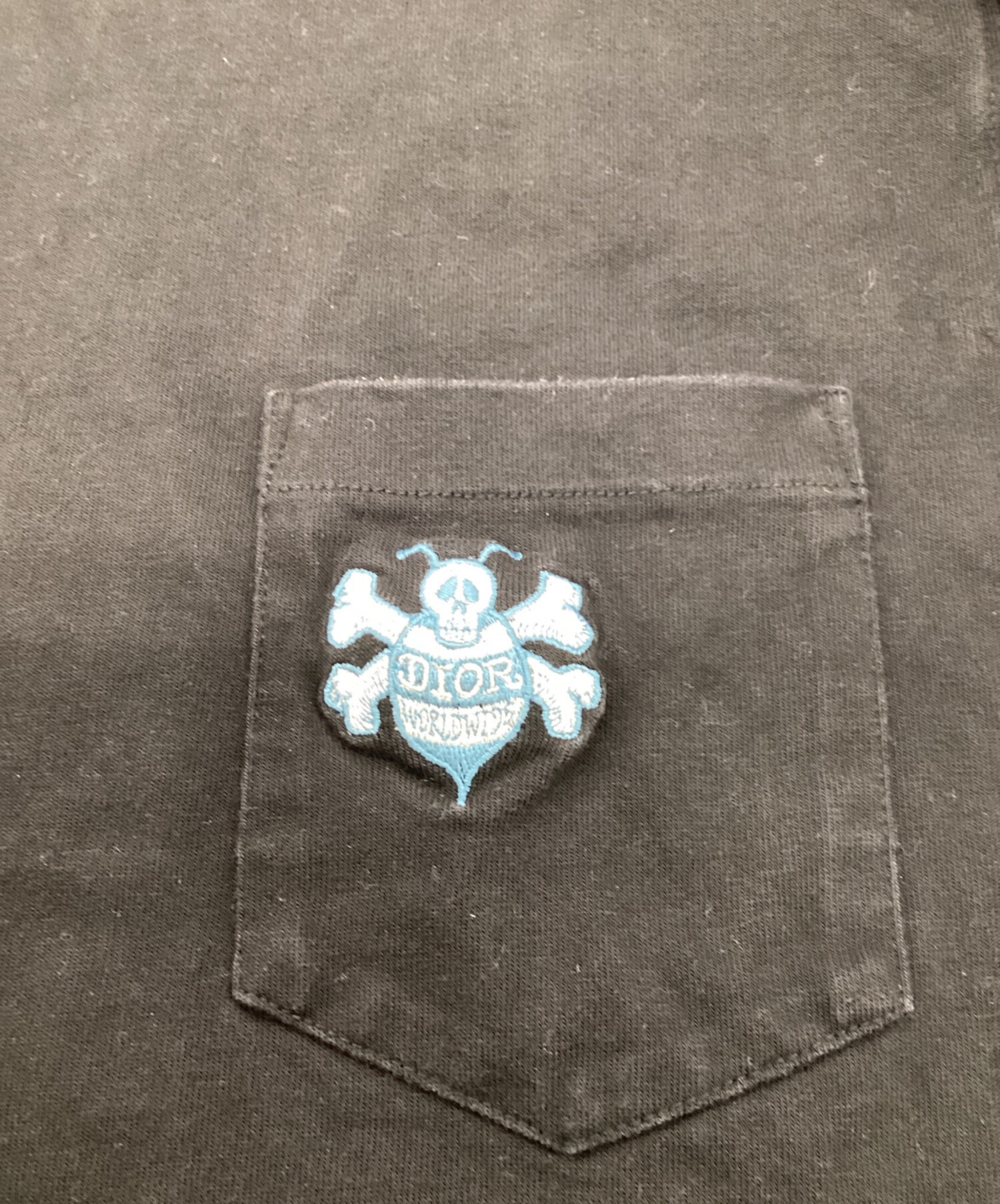 中古・古着通販】Dior (ディオール) BEE刺繍Tシャツ ブラック サイズ