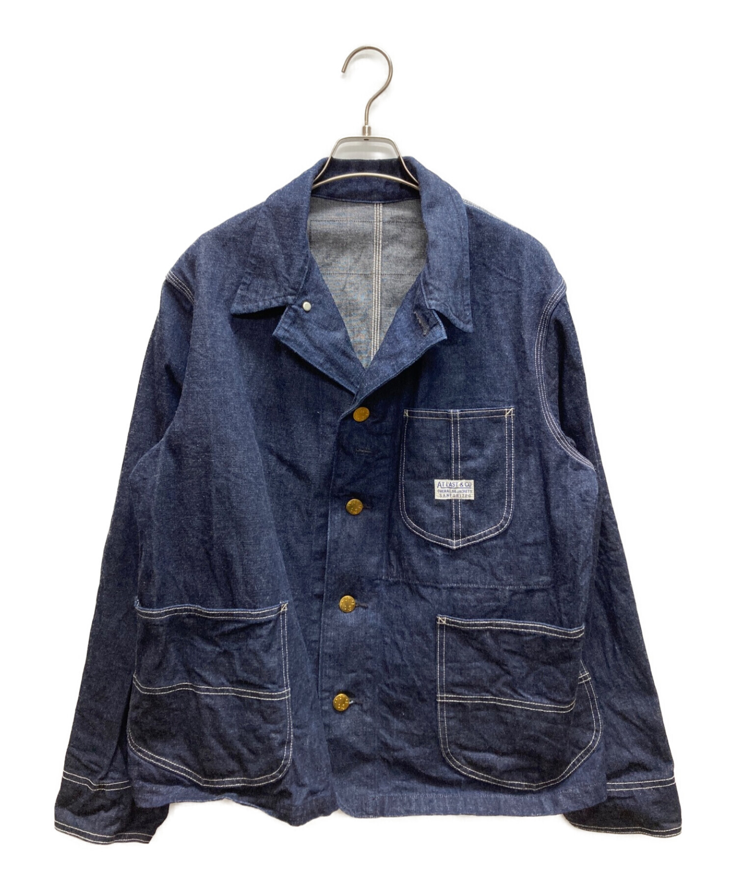 At Last LOT650 カバーオール Yahoo!オークション - atlast&co デニム