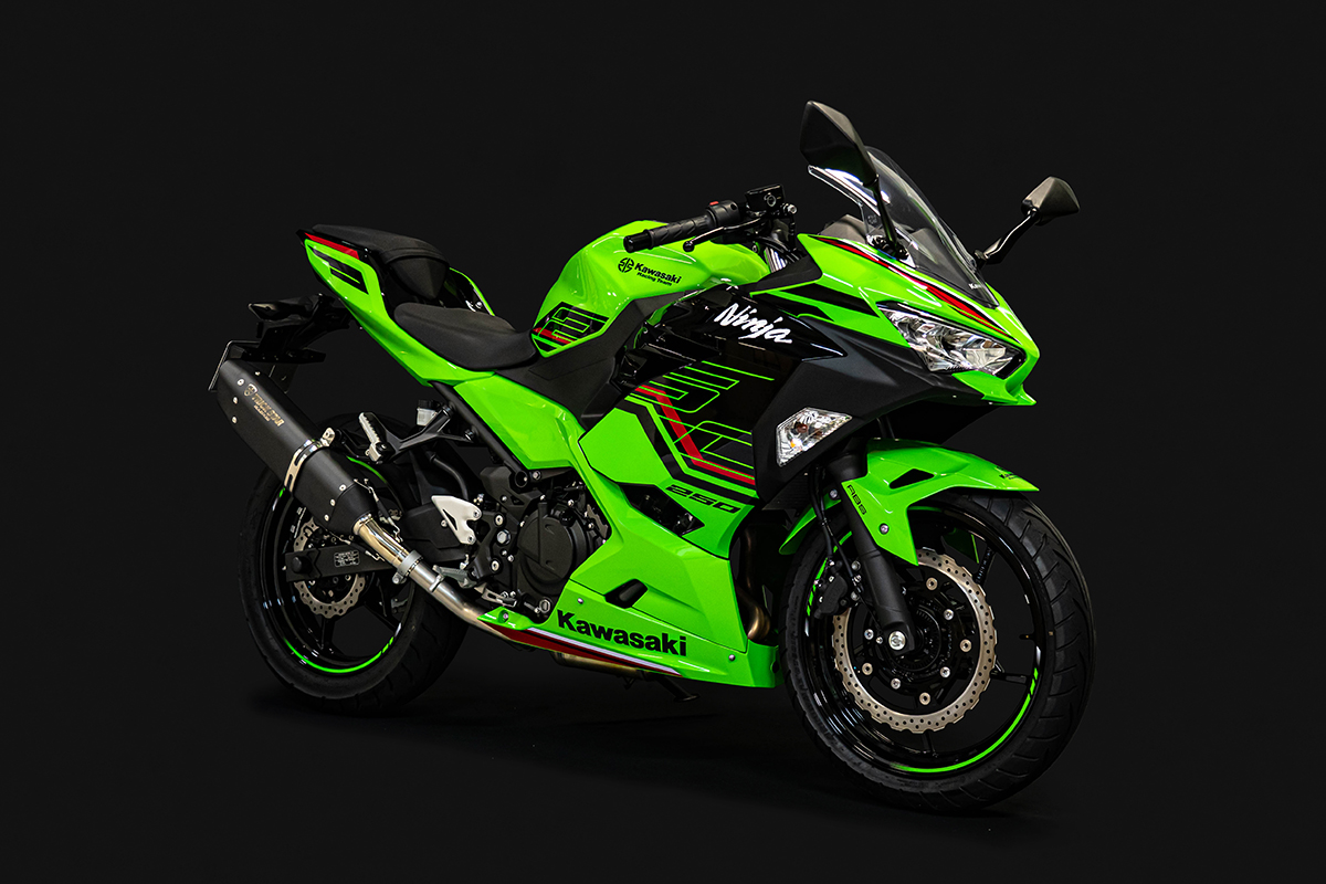 トリックスター / Ninja250(23-24)/Z250(23-)政府認証スリップオン