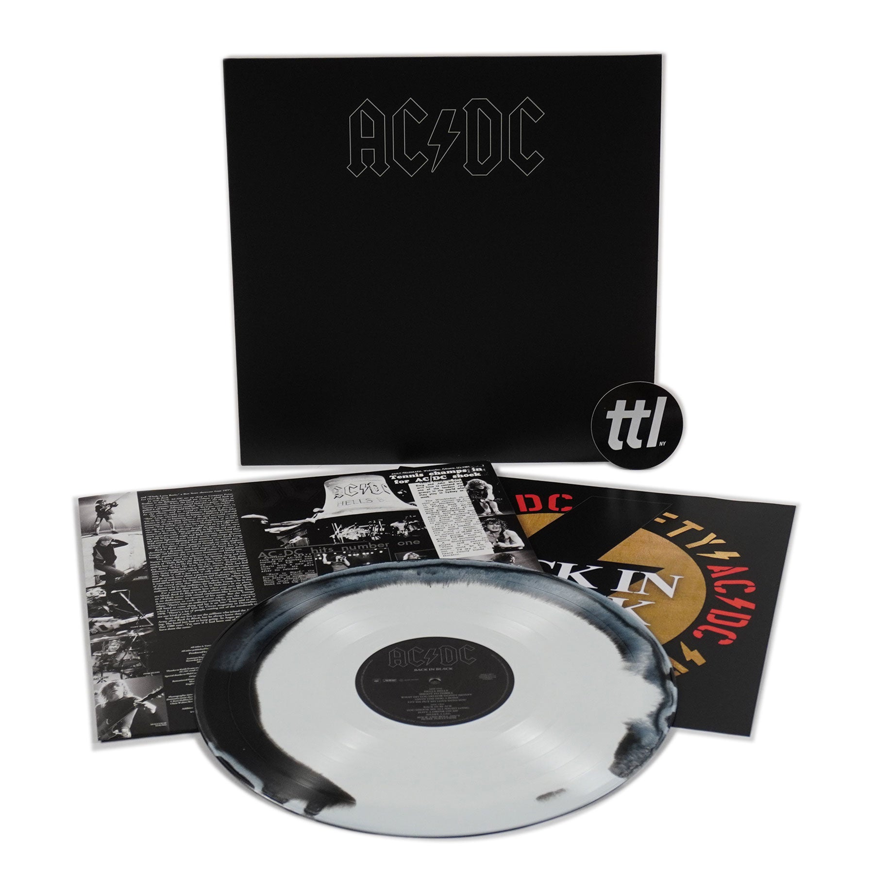 AC/DC: Back In Black (Colored Vinyl) Vinyl LP – TurntableLab.com