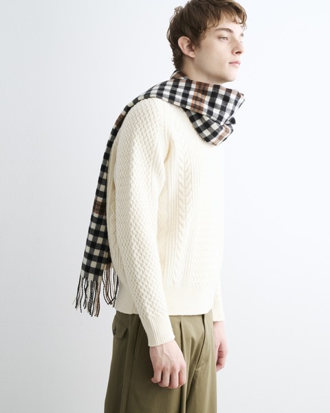 CASHMERE MUFFLER カシミヤマフラー｜ロイヤルスチュアート｜Goods