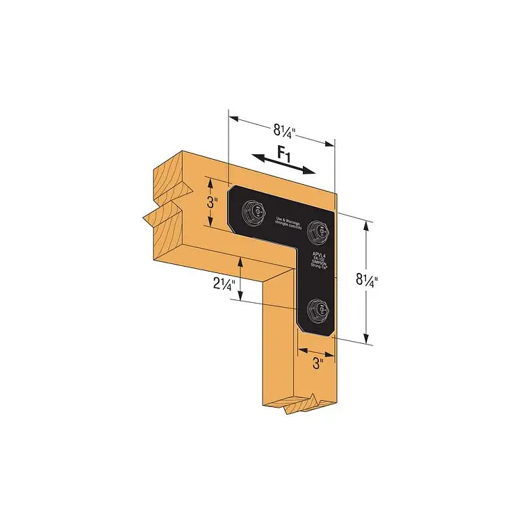 Simpson Strong-Tie Outdoor Accents Avant L Strap – Twin Creeks Log