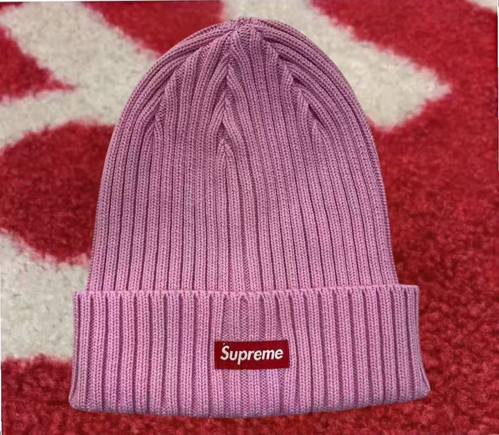 Supreme Overdye Beanie Pink SS25 – UniqueHype
