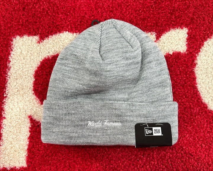 Supreme New Era Box Logo Beanie Grey FW23 – UniqueHype