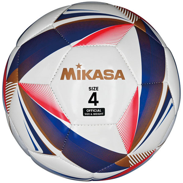 UCHIDASウチダスマシン縫いサッカーボール4号 ホワイト