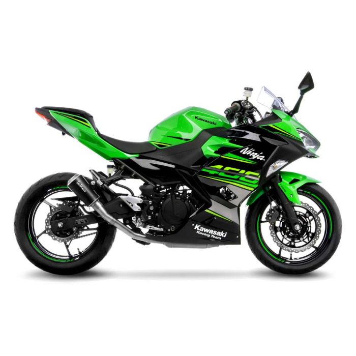 Leovince LV-10 black Slip-On NINJA 400 2018 2023 kopen
