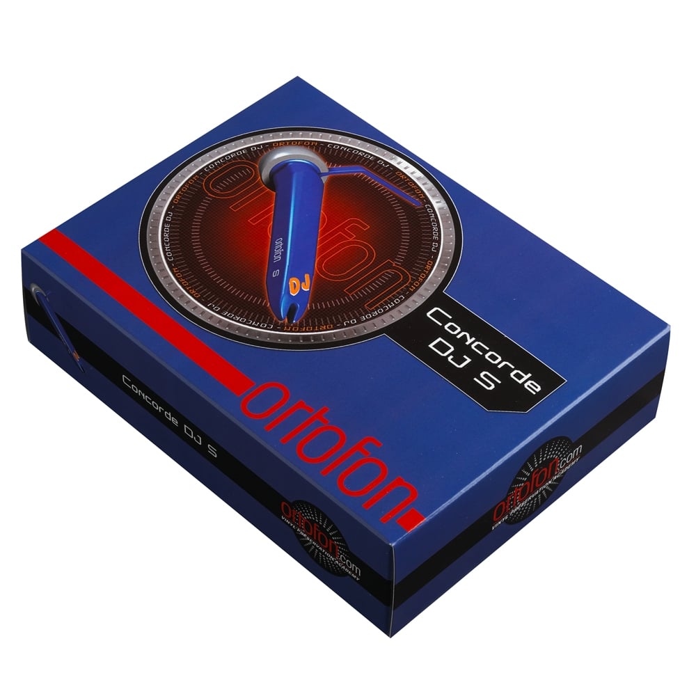 Ortofon Concorde DJ S Twin Pack Cartridge & Stylus with Flight Case