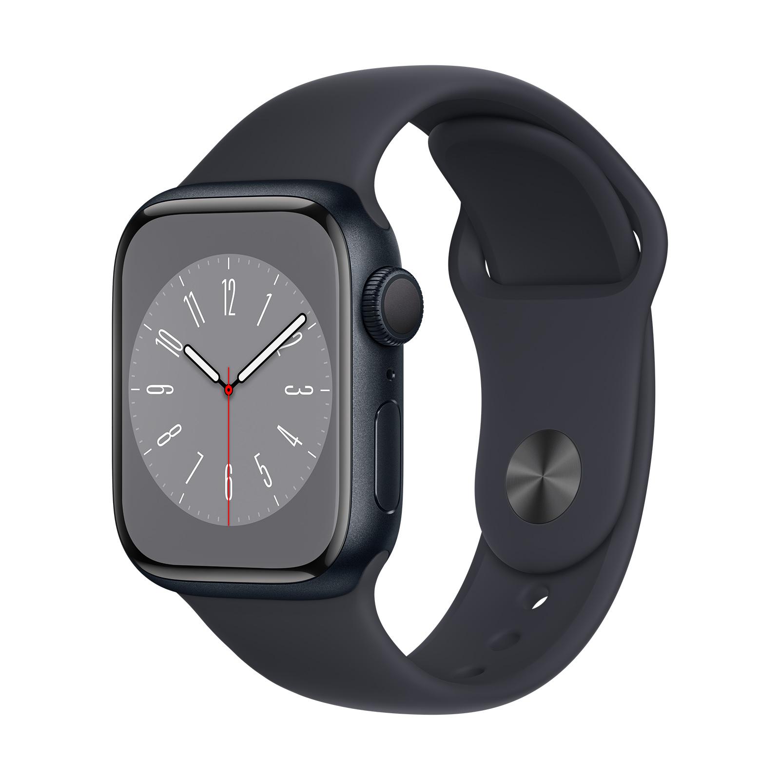 Apple Watch Series 8 GPS 41mm Midnight Aluminum Case with Midnight