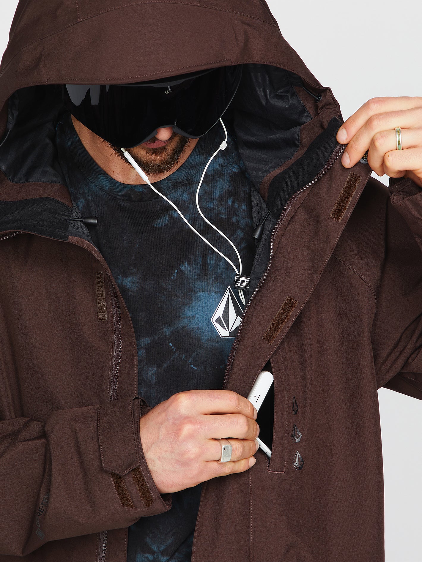 Dua Insulated Gore-Tex Jacket - Brown | Volcom Europe