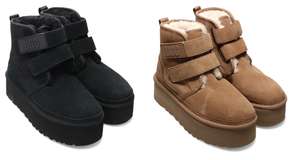 UGG®️から、今年の大本命！新作“厚底”ムートンブーツ「ニューメル