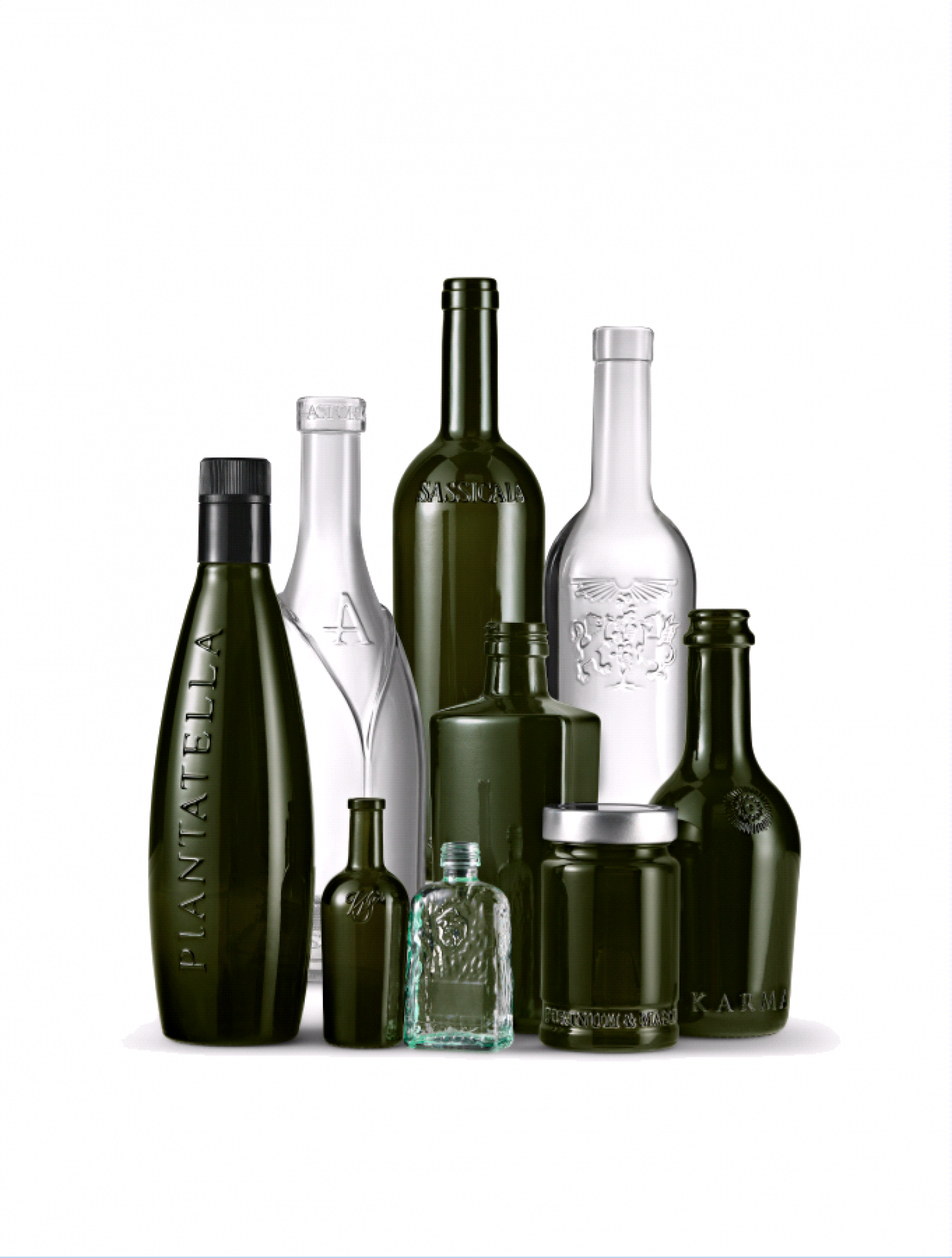 Vetreria Etrusca Italy manufacturer glass bottles and jars