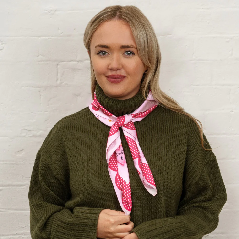 完売】venica Scallop embroidery scarf