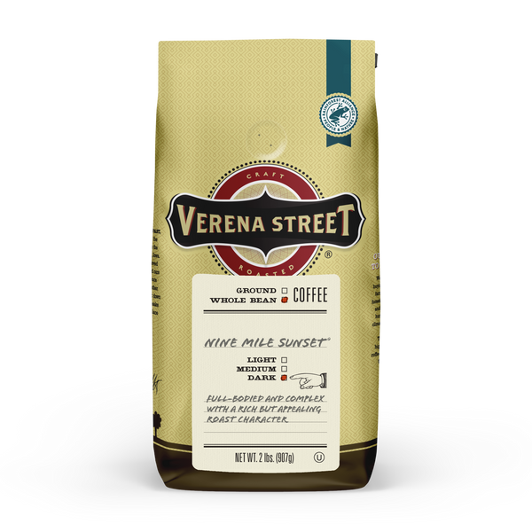 Nine Mile Sunset® whole bean coffee - Verena Street Coffee