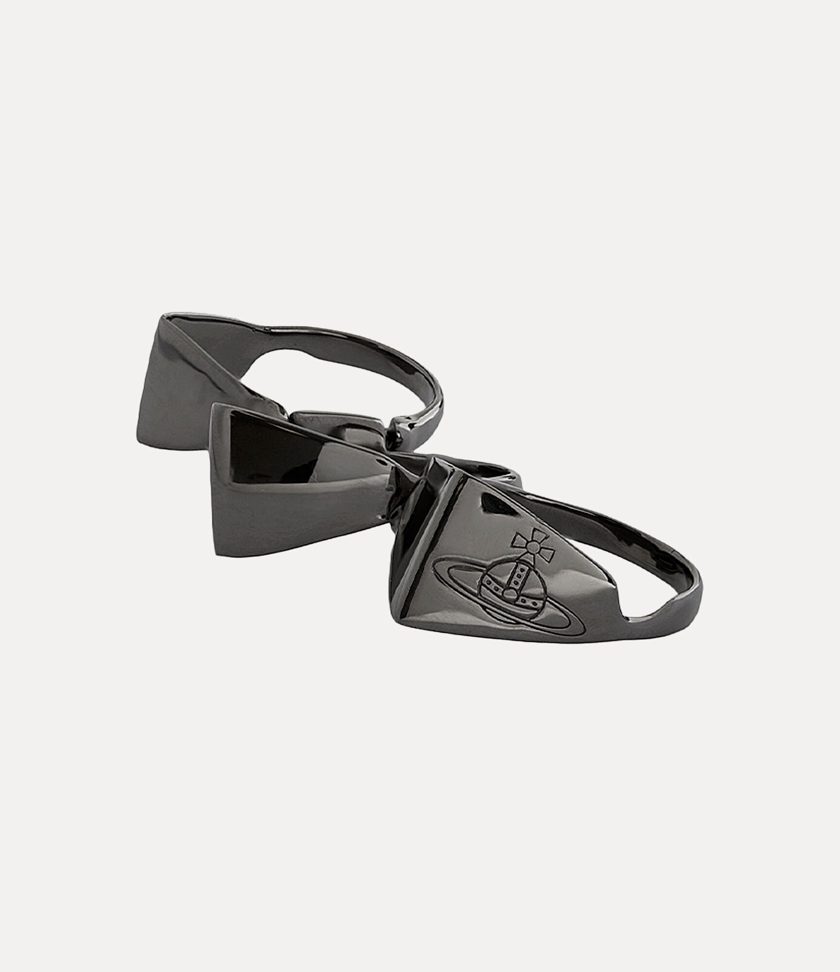 Knuckleduster Ring in Ruthenium | Vivienne Westwood®