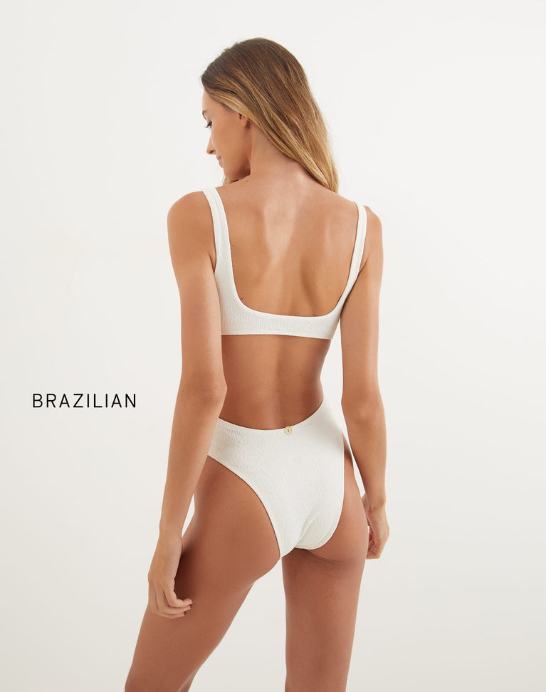 Firenze Becky Mayra One Piece (Final Sale) - White