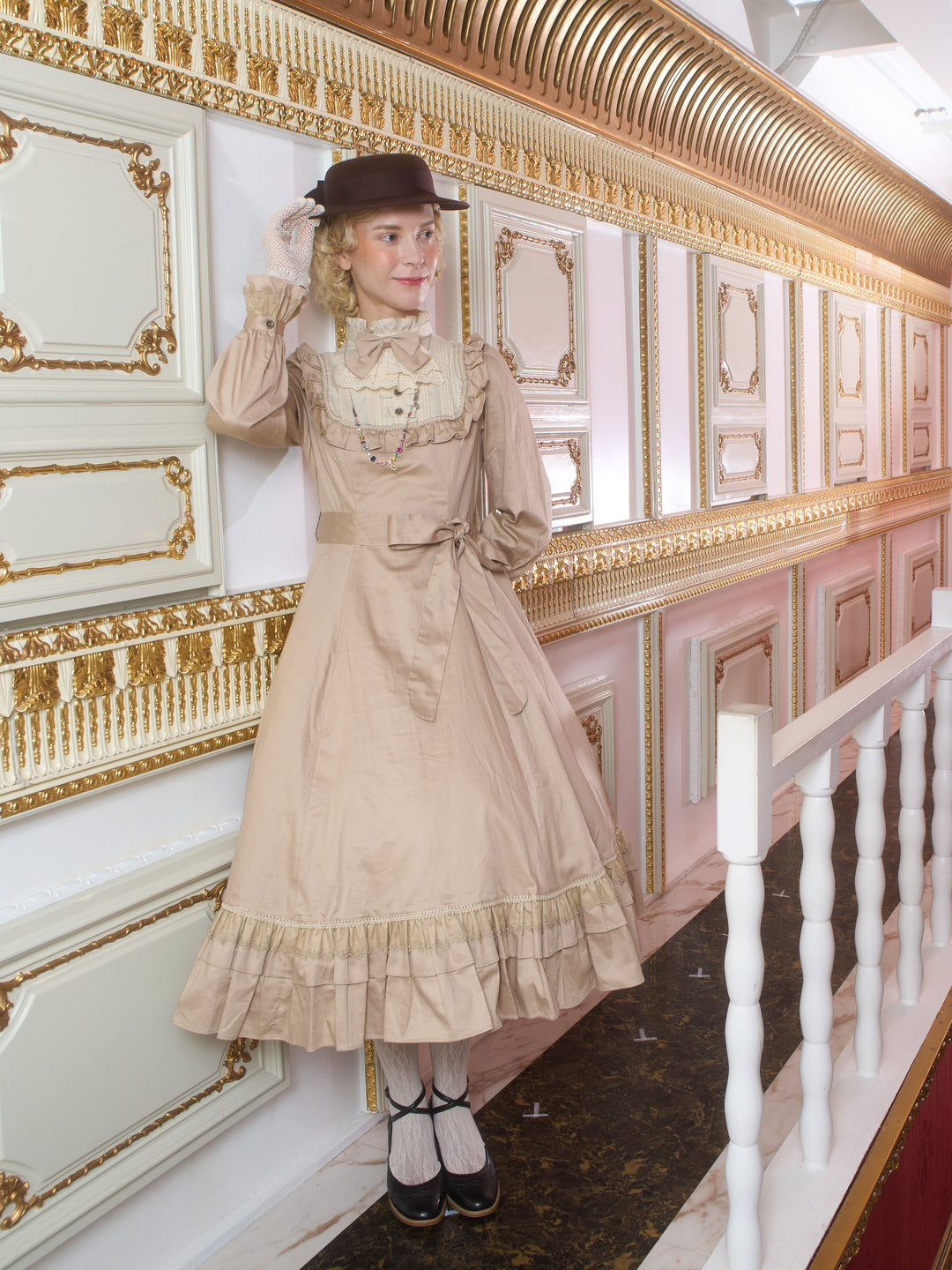 Jewelryクラシカルドールロングドレス（長袖）4collar - lolita