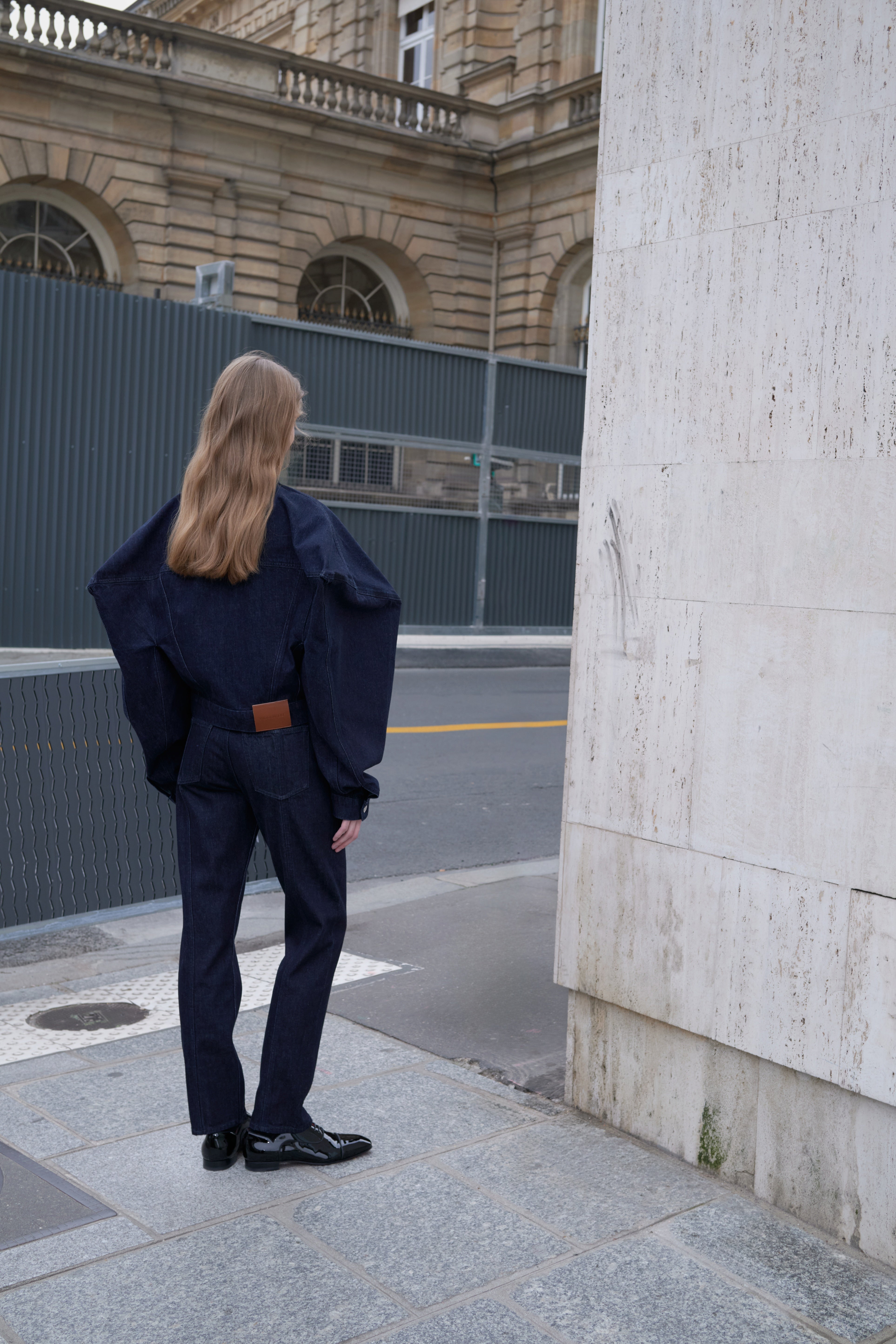 COUTURE SQUARE SHOULDER DENIM JACKET – Viktor&Rolf