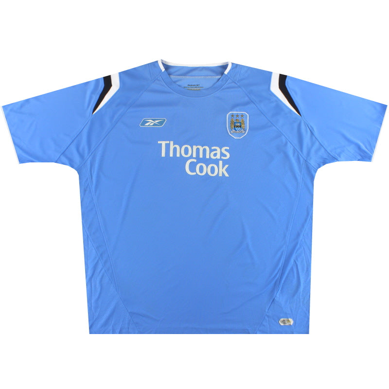 2004-06 Manchester City Reebok Home Shirt L | Vintage Football Shirts