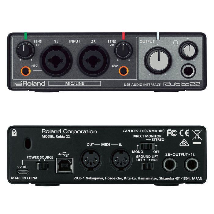 Roland Rubix24 USB Audio Interface | Vision Guitar