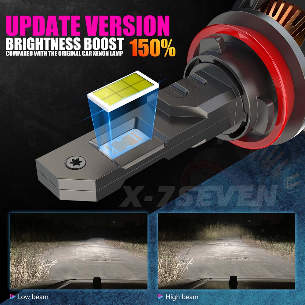 X-7SEVEN OEM High Brightness X-Kronos Series 160W 36000LM H4 H1 H7
