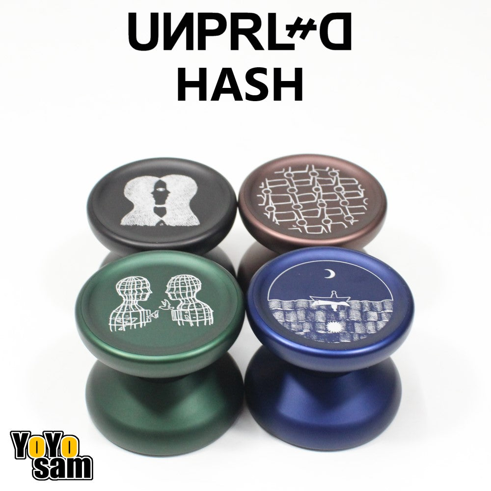 Unparalleled Hash Yo-Yo - 7075 Aluminum Body - Tetsuto Kato