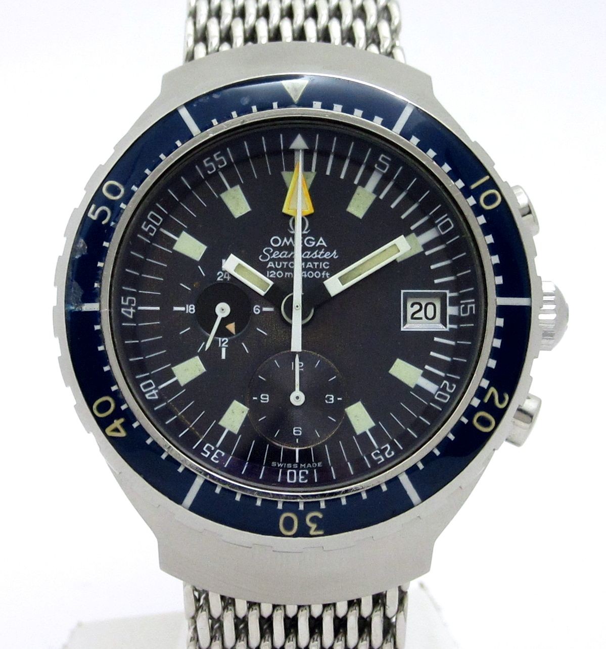 オメガ OMEGA 70s ” シーマスター 120m ビッグブルー” Ref176.004 自動