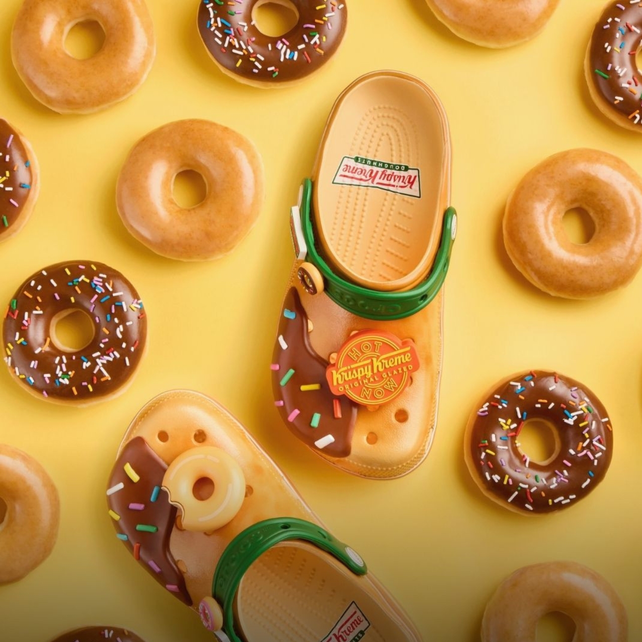 Krispy Kreme goes sweet on Crocs with new summer collaboration