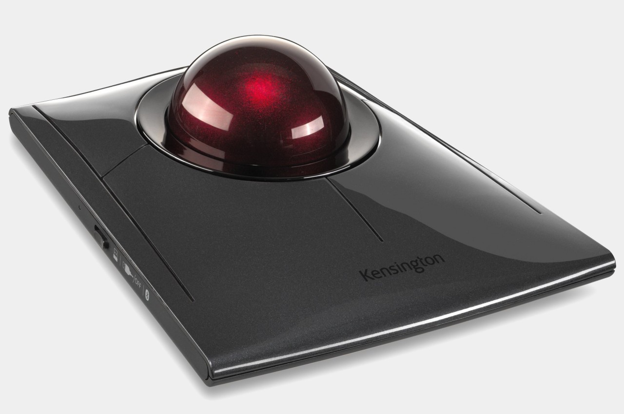 Kensington SlimBlade Pro is a stylish wireless trackball with HAL