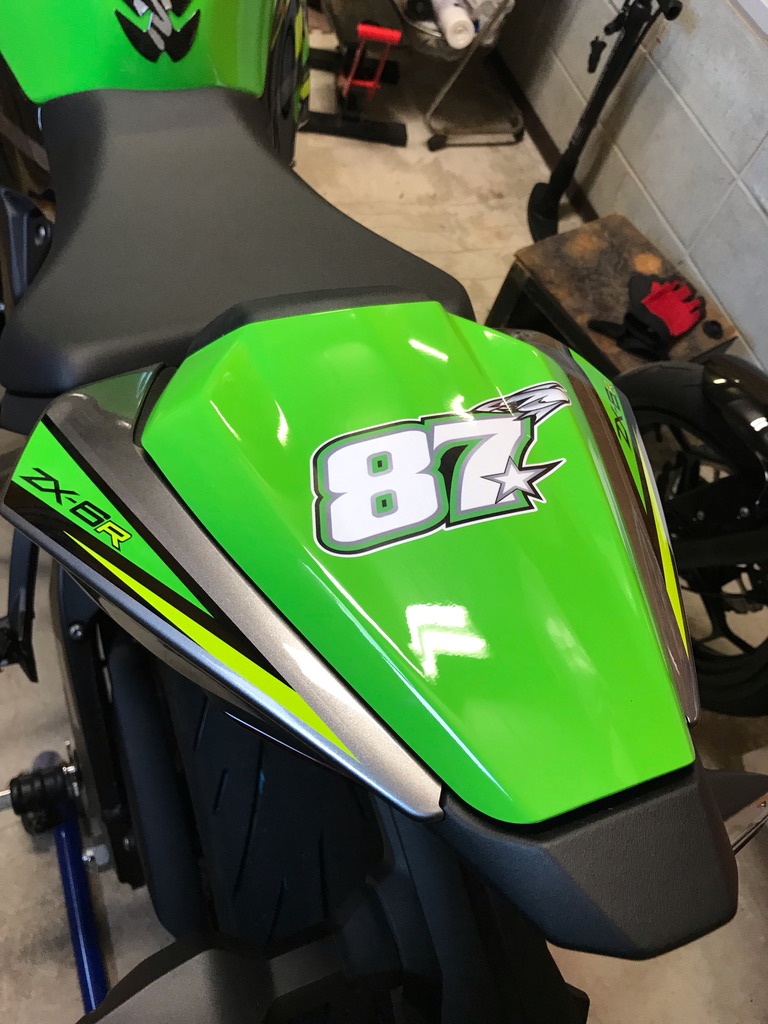 ZX-6R 2019年モデルのカウル・アクセサリーパーツ | ゆずしのぼうけん