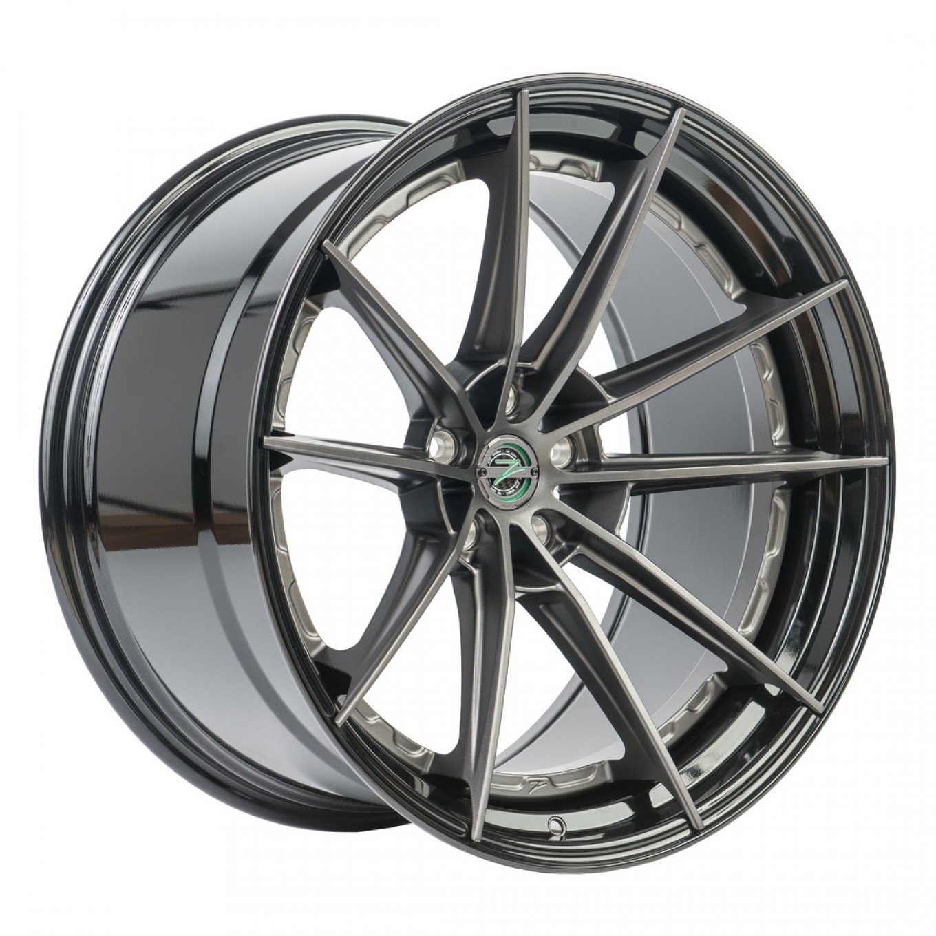 ZP.MODULAR 1 | SUPER DEEP CONCAVE - Matte Gunmetal Centers / Gloss