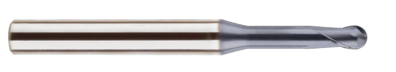 Yg-1 Tool 4G Mill 2 Flute 30 Degree Helix Ball With Neck End Mill