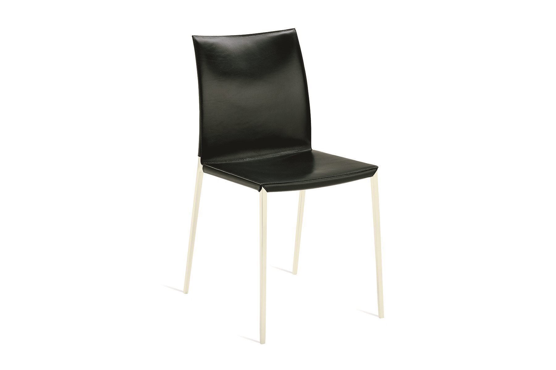 Aluminium Chair with Upholstered Seat Lia | Zanotta