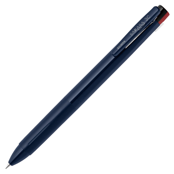 サラサクリップ3C 0．5 紺(0.5mm 3色（黒・赤・青インク）): 本体