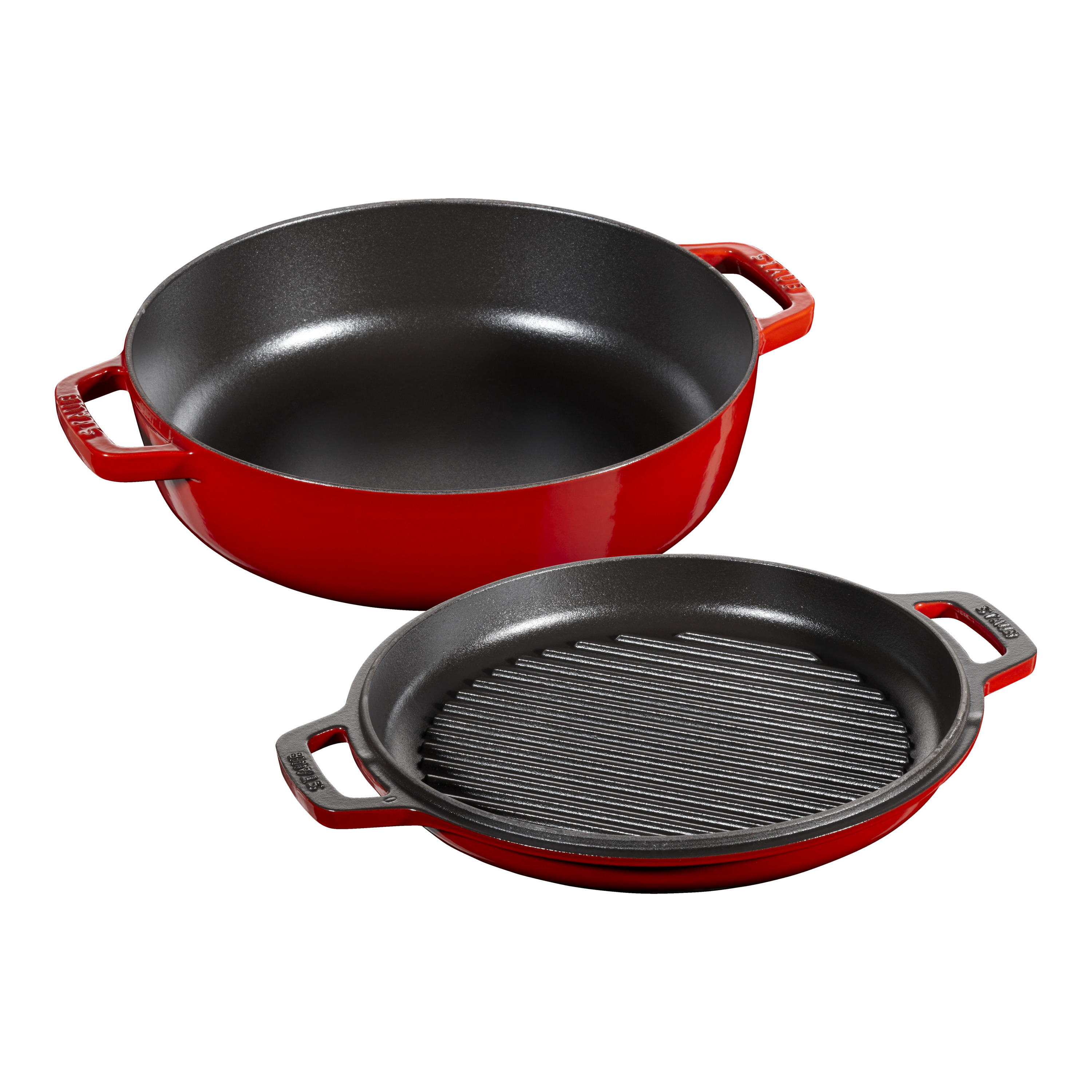 STAUB sukiyaki &グリルパン チェリー Staub（ストウブ） 鍋 Sukiyaki